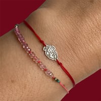 Image 1 of Small Anatomical heart bracelet