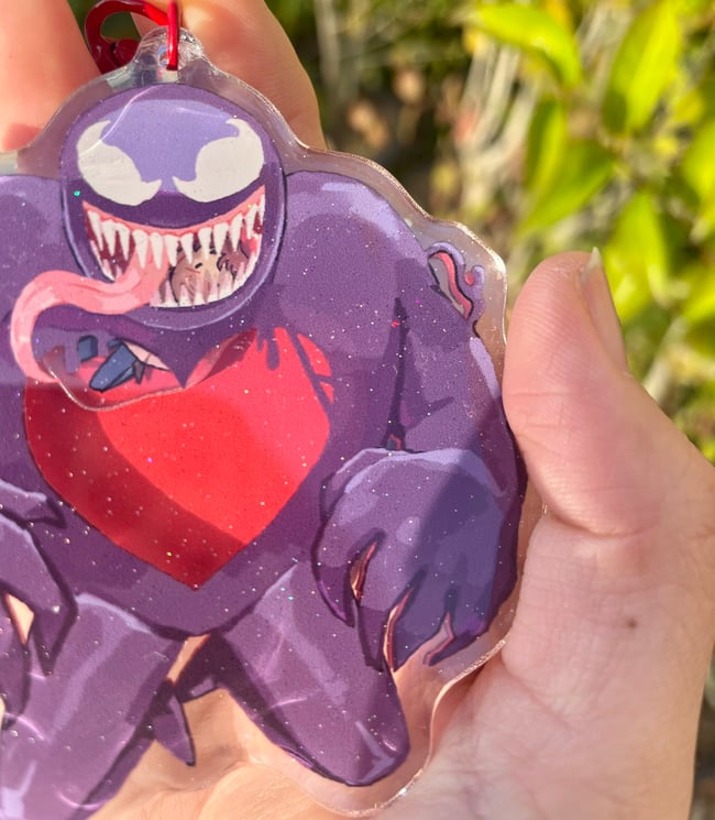 [ VENOM ] Love Is Stored In the Symbiote Shaker Charm