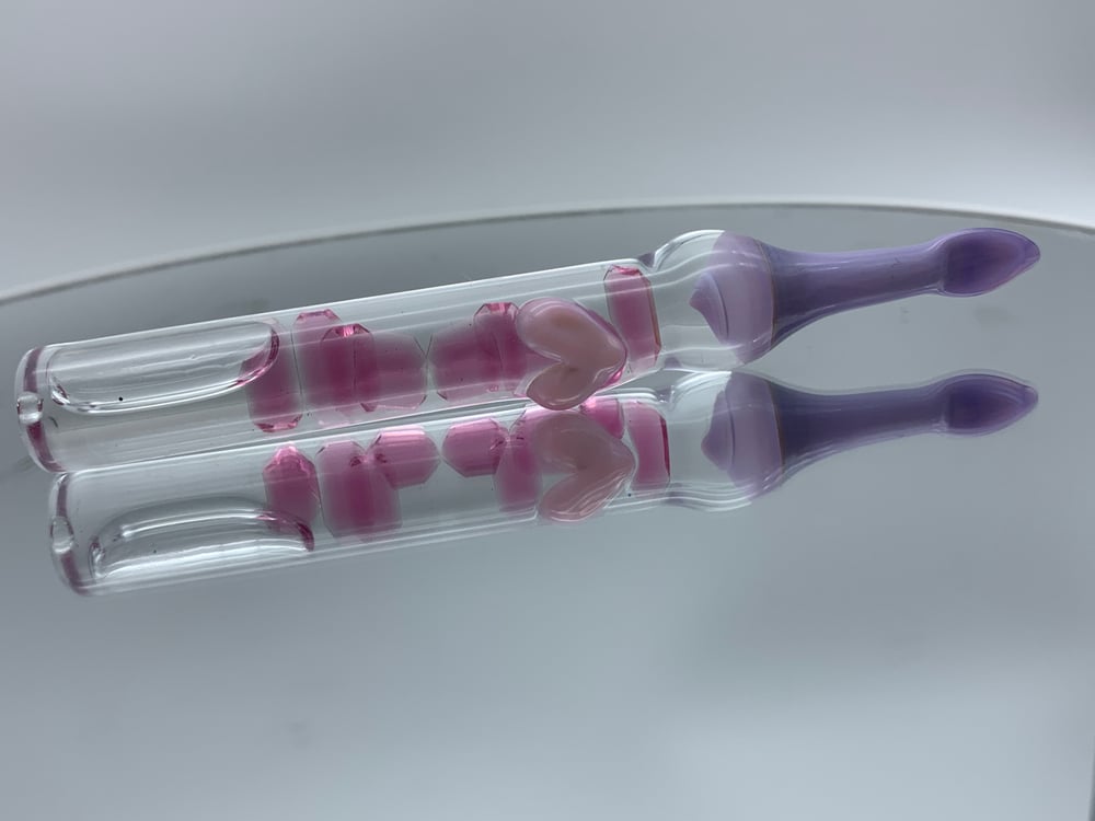 Image of Pink gemstone liquid wand 