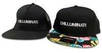 Image 2 of CHILLUMINATI "Hellvetica" Hat