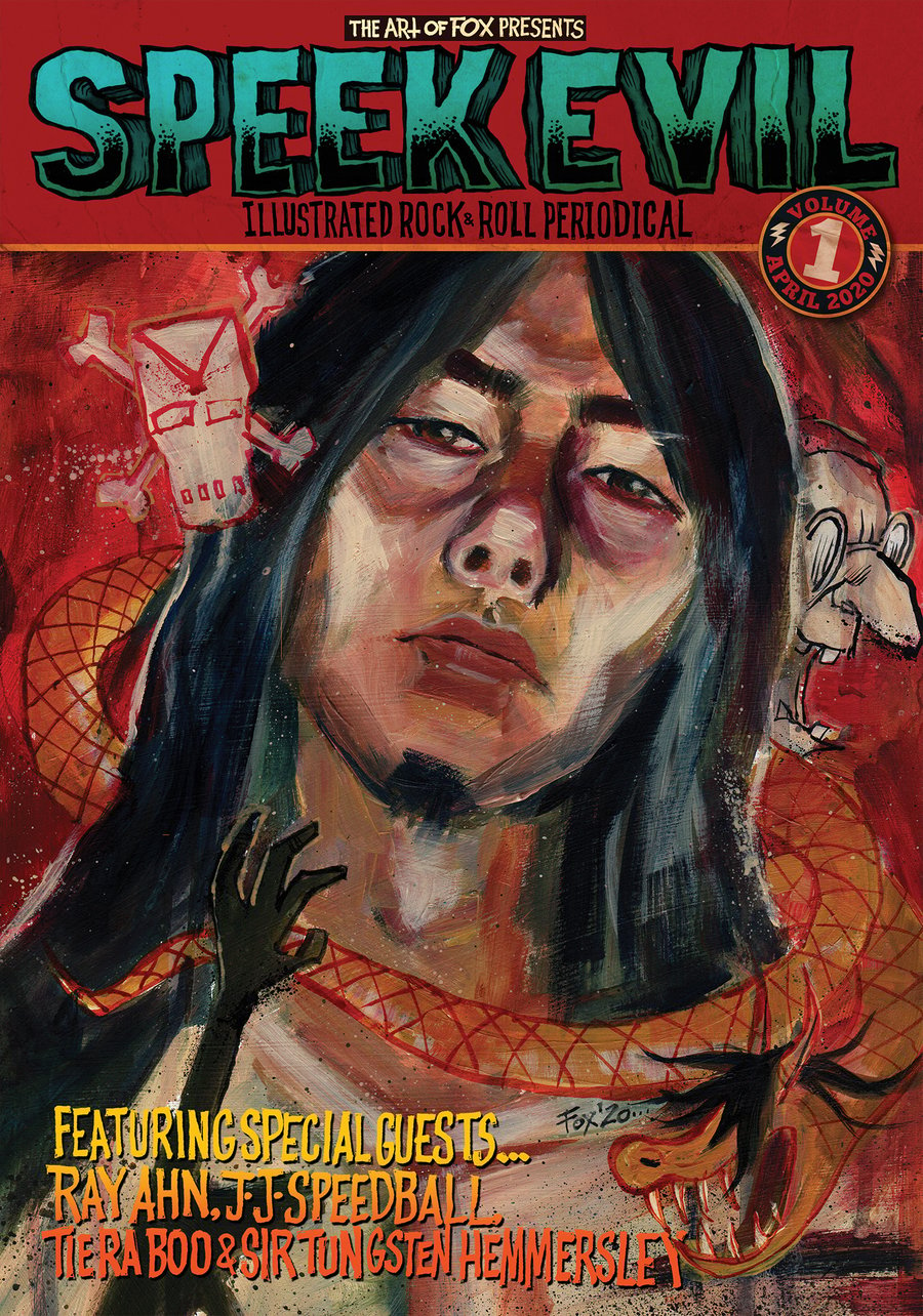 Image of Speek Evil - An Illustrated Rock & Roll periodical: Vol 1