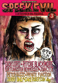 Speek Evil - An Illustrated Rock & Roll periodical: Vol 3