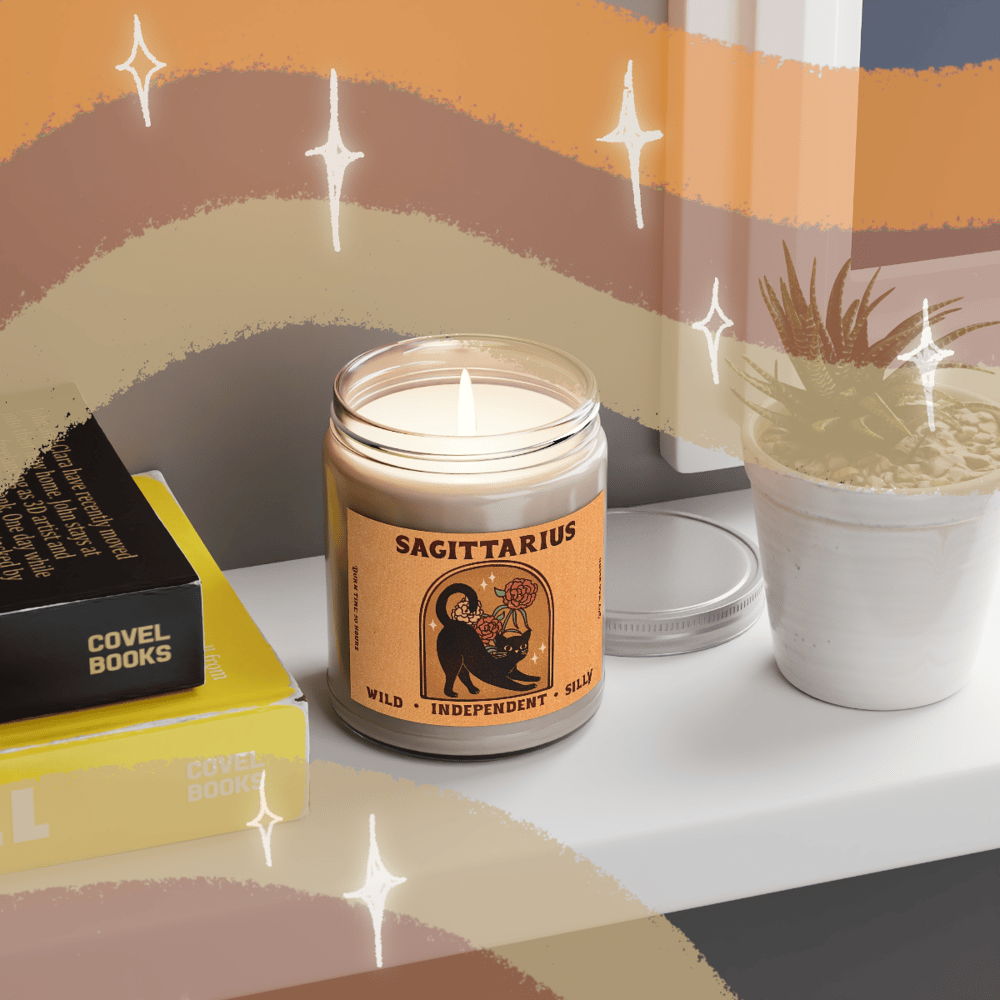 Image of CAT ASTROLOGY CANDLE