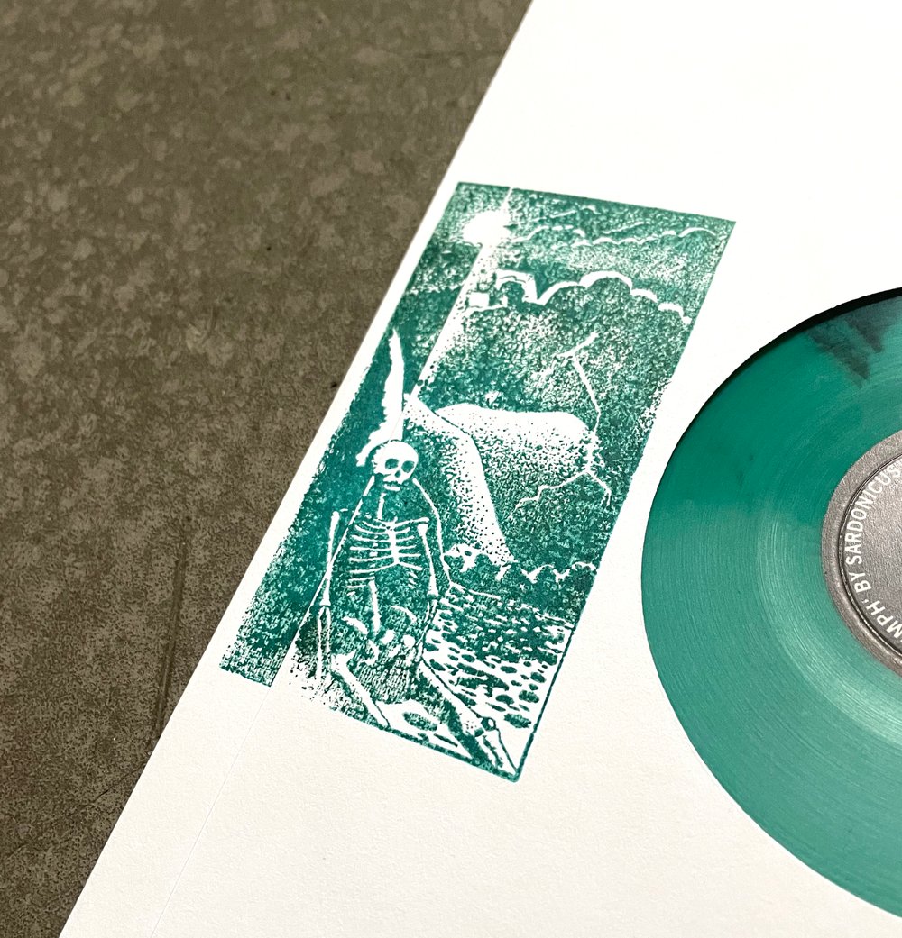 MAYROC/SARDONICUS•••Split 7"••• JADE GREEN - EDITION OF 5