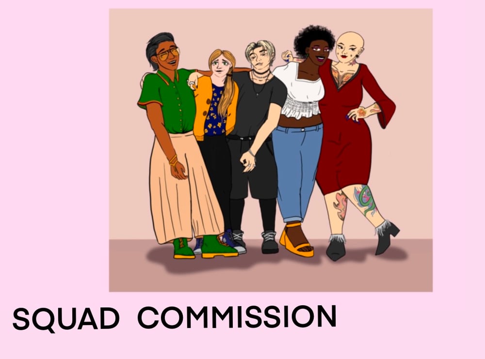 Image of Squad Commission (5+ characters)
