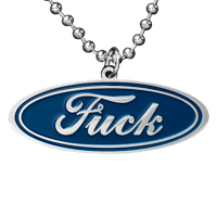 Image 1 of FUCK NECKLACE
