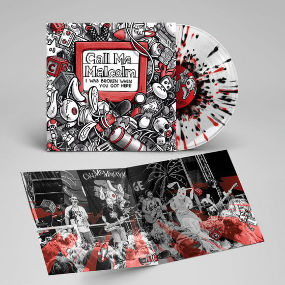 Image of I Was Broken When You Got Here - Special Edition 12" VINYL - WHITE SPLATTER