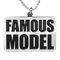 Image 1 of FAMOUS MODEL NECKLACE