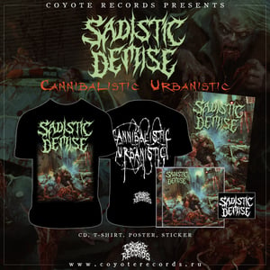 Image of SADISTIC DEMISE - Cannibalistic Urbanistic CD