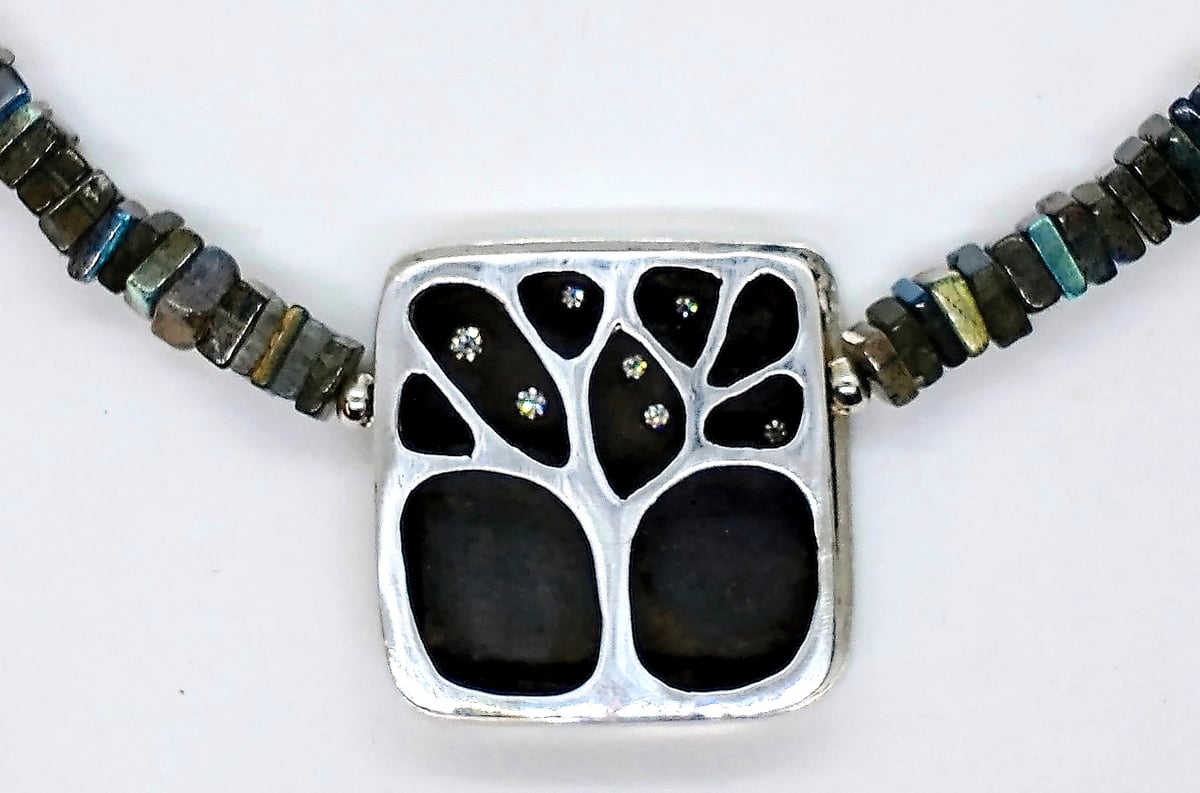 Image of Tree Shadowbox Necklace