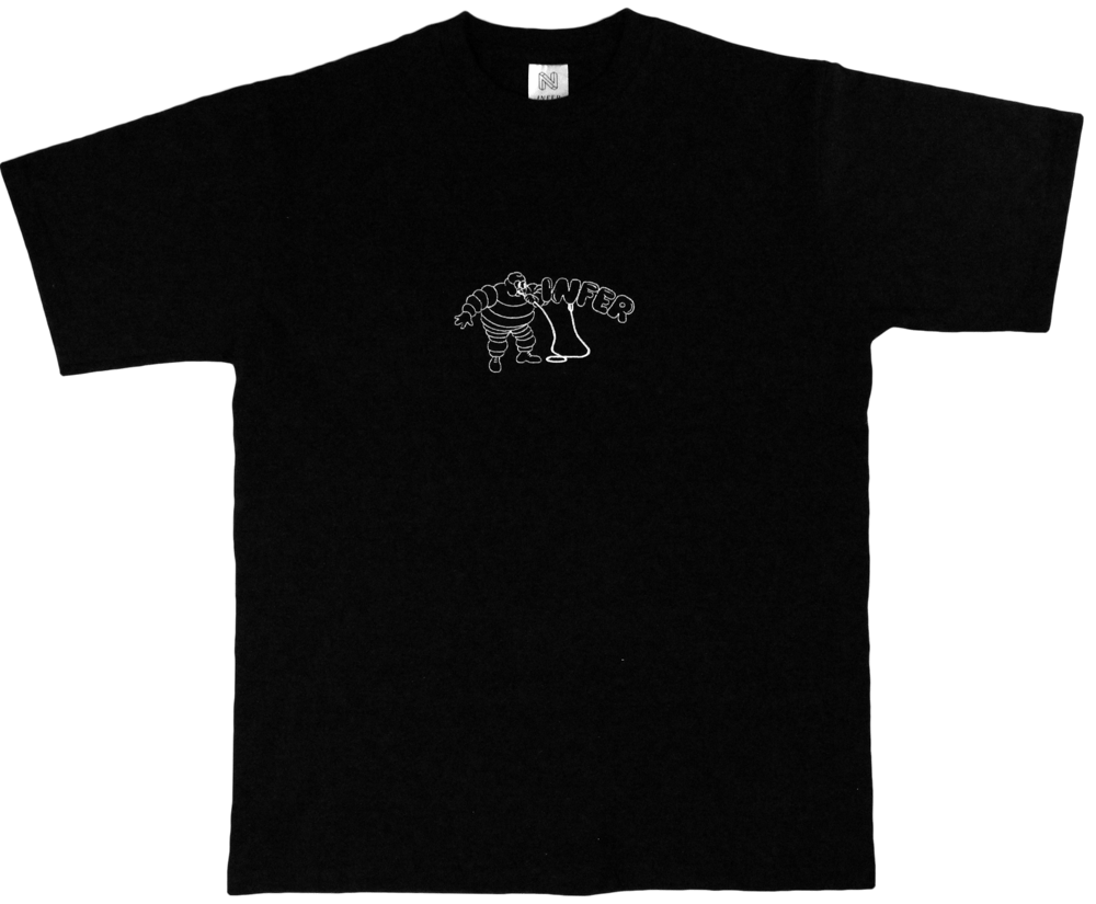 Image of 'Rubber Company' T-Shirt Black