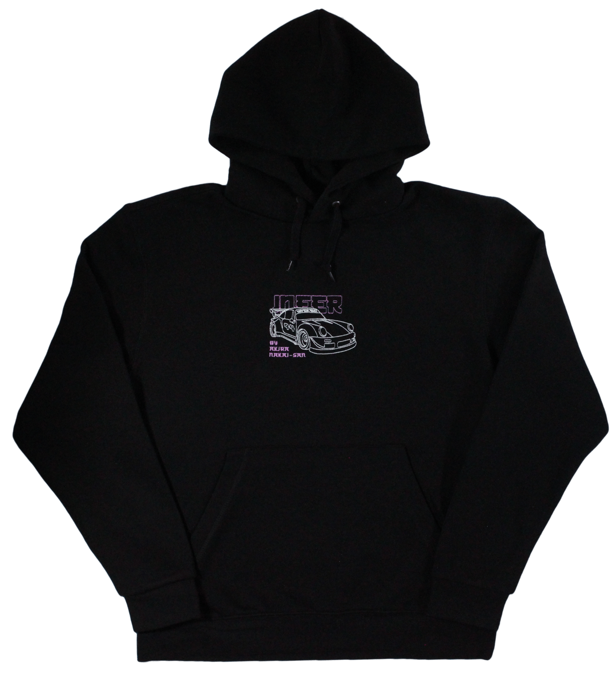 Image of '964 by Akira' Hoodie Black