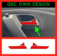 X2Vw Polo 6c interior handle overlays