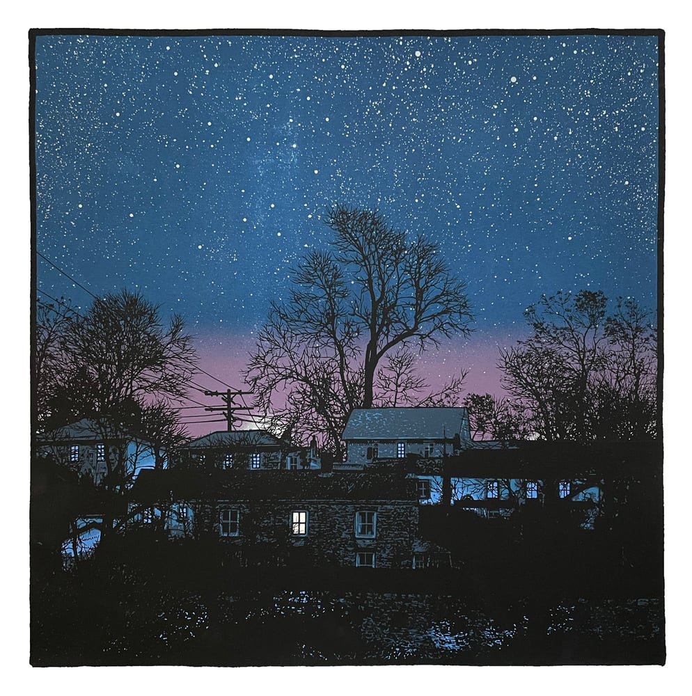 Image of 6 available! BLUE WINDOWS BEHIND THE STARS