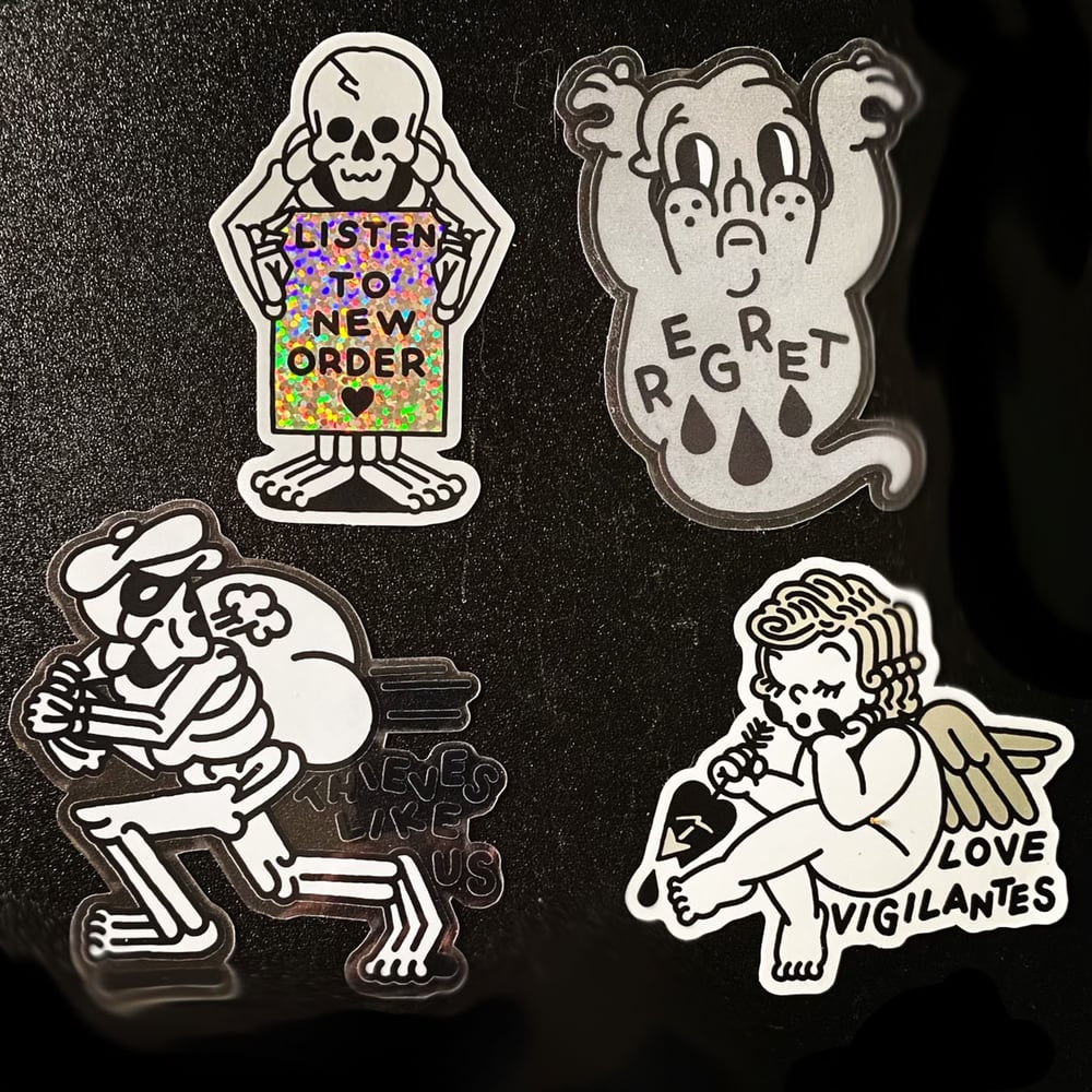 Image of NEW ORDER STICKER PACK