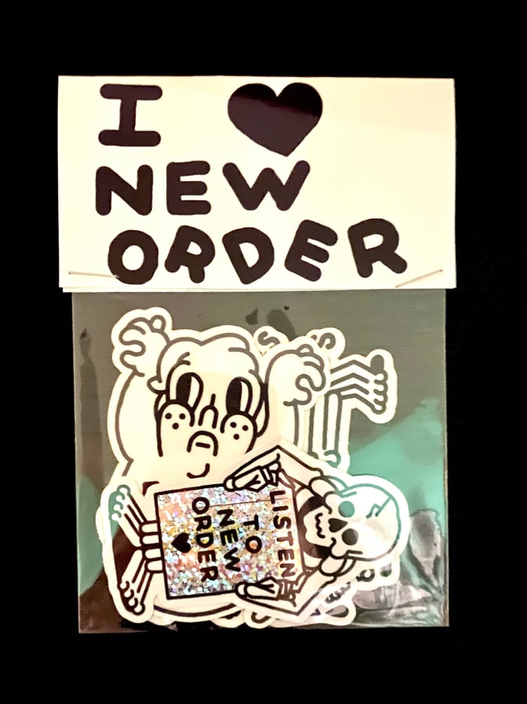 Image of NEW ORDER STICKER PACK