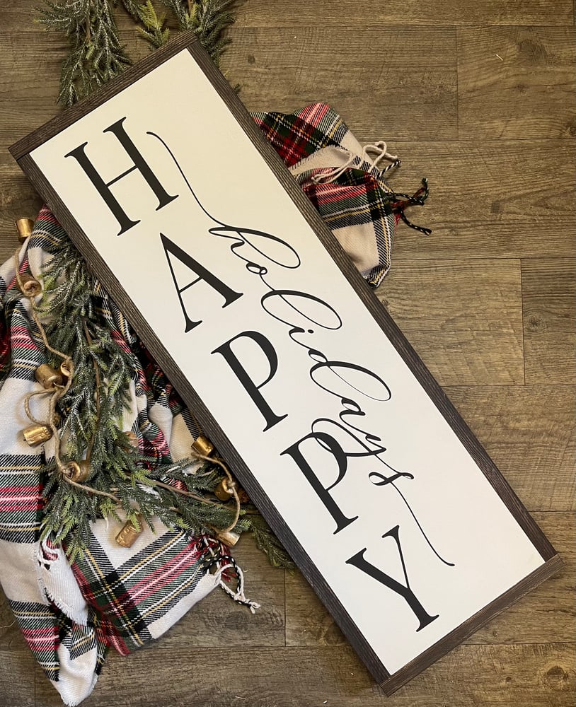 Image of Happy Holidays long