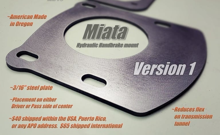 Image of Miata Hydraulic handbrake mount ~1989-2013 (NA /  NB / NC)