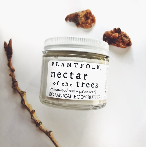Image of nectar of the trees/ cottonwood + piñon body butter