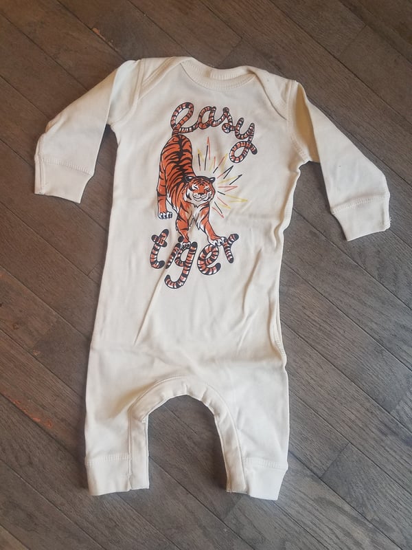 Image of Easy Tiger Long Sleeve Romper
