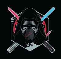 Image 1 of A Grade- Preorder "Let the past die" Kylo Ren Hard Enamel pin preorder 'Holiday Pricing'