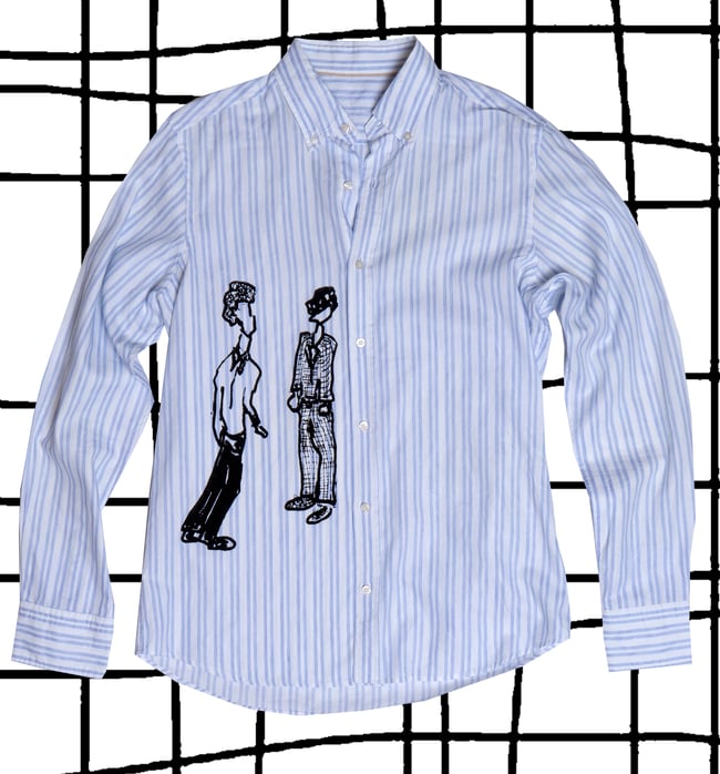 LININ STRIPE SHIRT