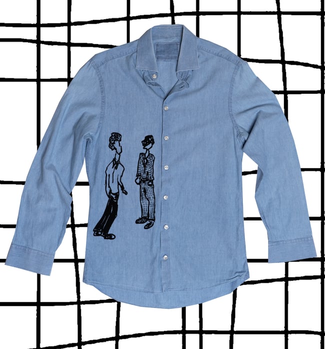 BLUE DENIM SHIRT 