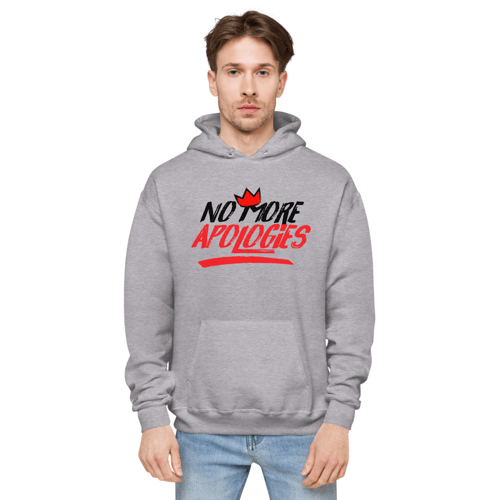 Image of No More Apologies "Unisex" (Pull Over Hoodie) New Logo