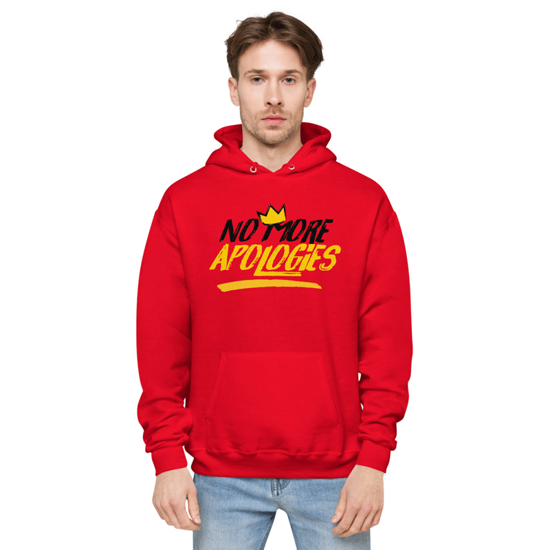 Image of No More Apologies "Unisex" (Pull Over Hoodie) New Logo