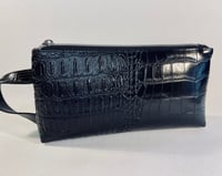 Image 5 of The Original in Black Croc Vegan Leather