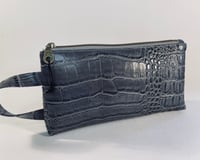 Image 4 of The Original in Gray Croc Vegan Leather