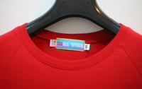 Image 5 of Red Silver / USA / Wing Crewneck Sweatshirt