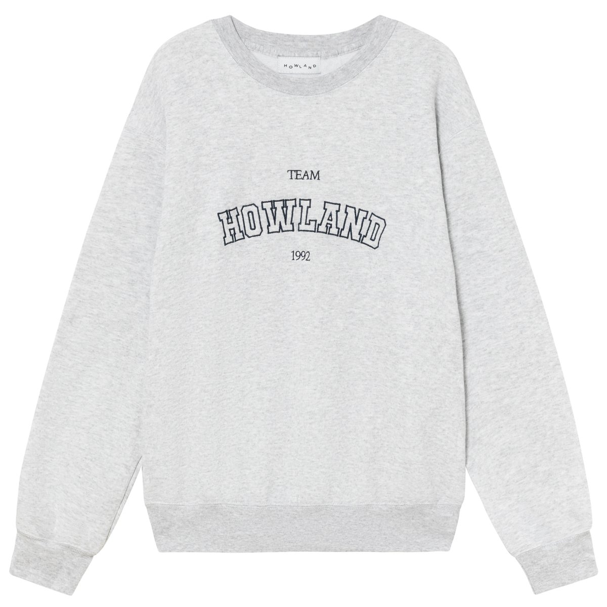 HOWLAND OLD SCHOOL SWEATER GREY | HOWLAND