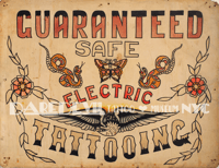 Electric Tattooing Print