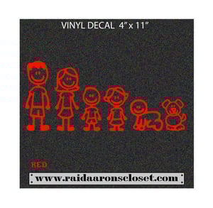 Image of Stick Figure Family Set 1