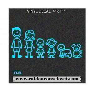 Image of Stick Figure Family Set 1