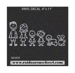 Image of Stick Figure Family Set 1