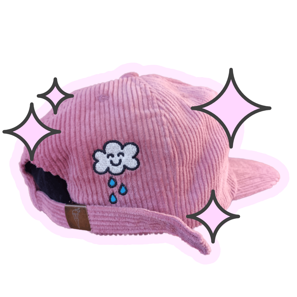 Bloom Cap - Rose Corduroy
