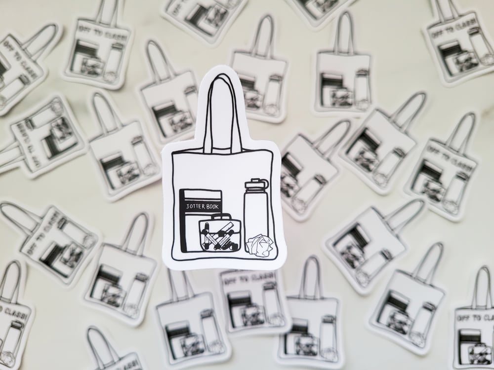 Teacher Tote Bag Sticker (Ltd Edition)