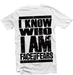 Image of "I Know Who I Am" White-T