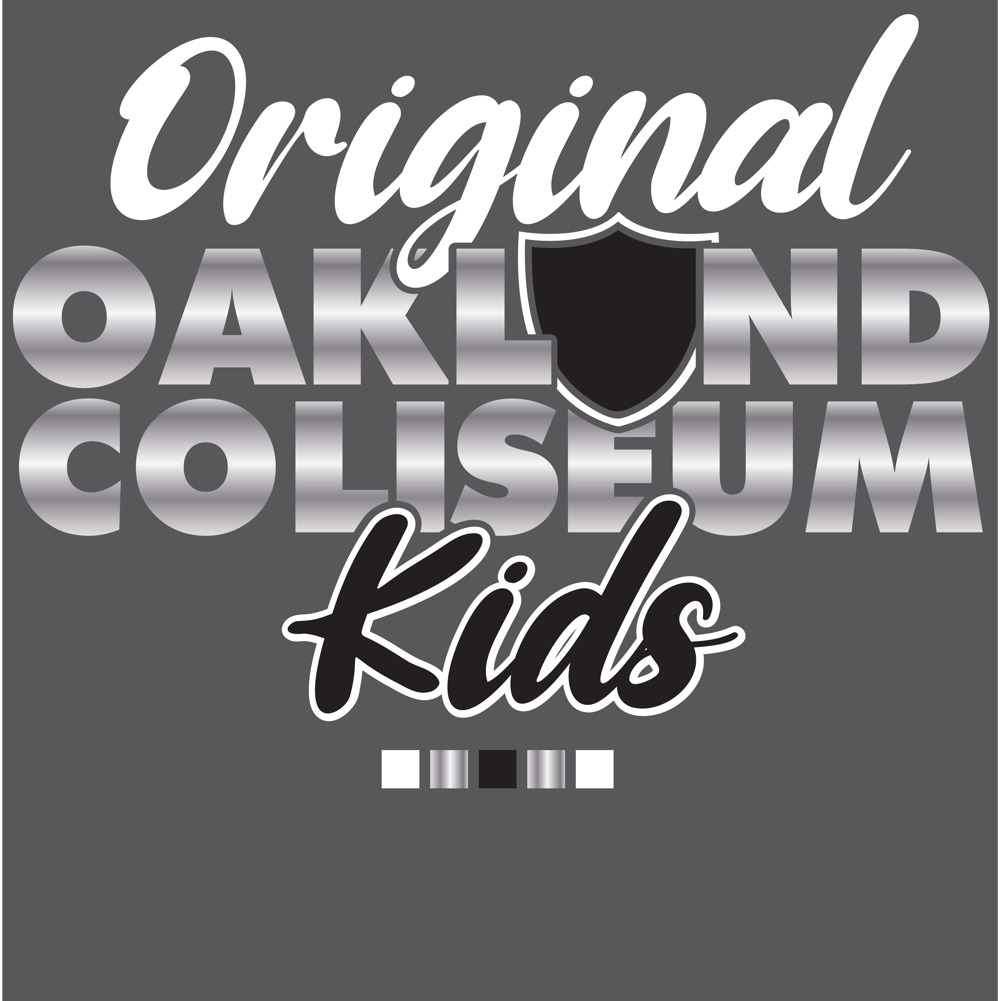 ORIGINAL OAKLAND COLISEUM KIDS ( Raiders )