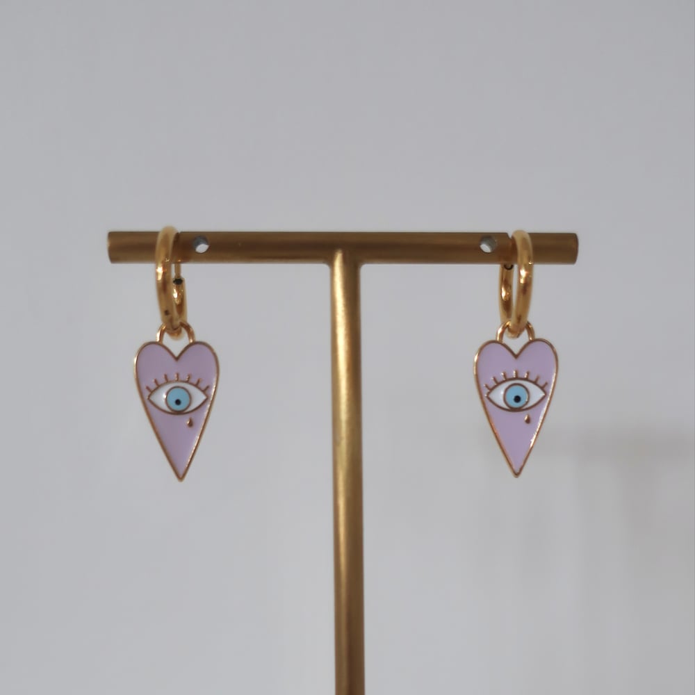 Image of Lover Lover Earrings in Lilac