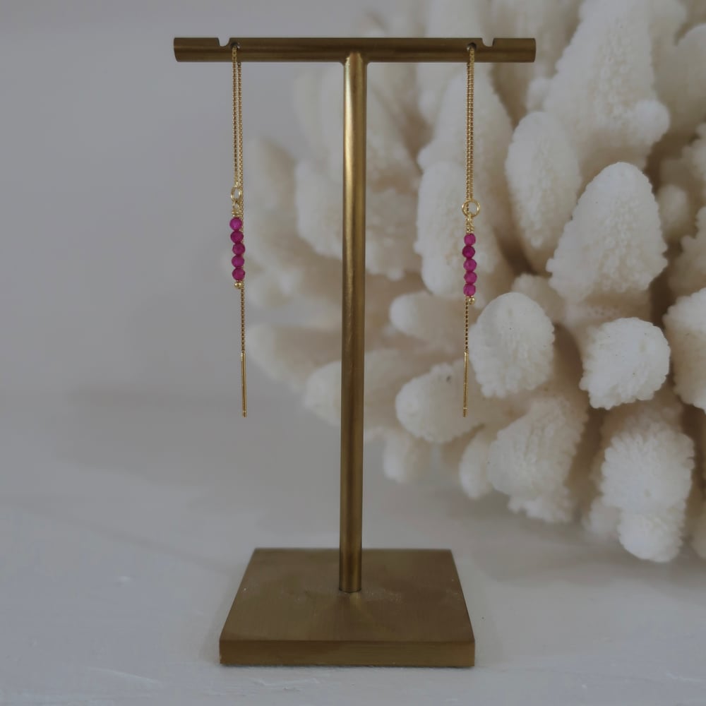 Image of Ziva Thread Earrings 