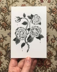 Image 1 of [Greeting card] Roses