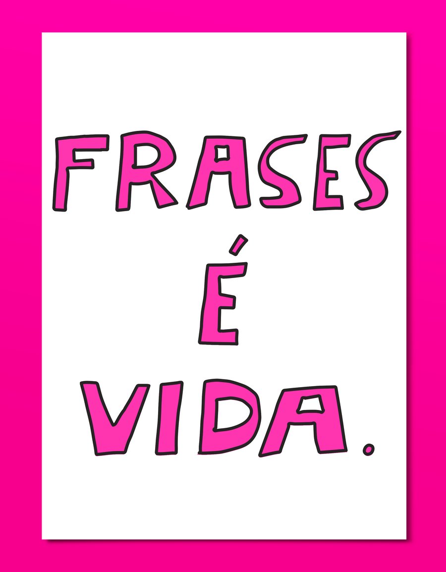Image of FRASES É VIDA, Hugo van der Ding