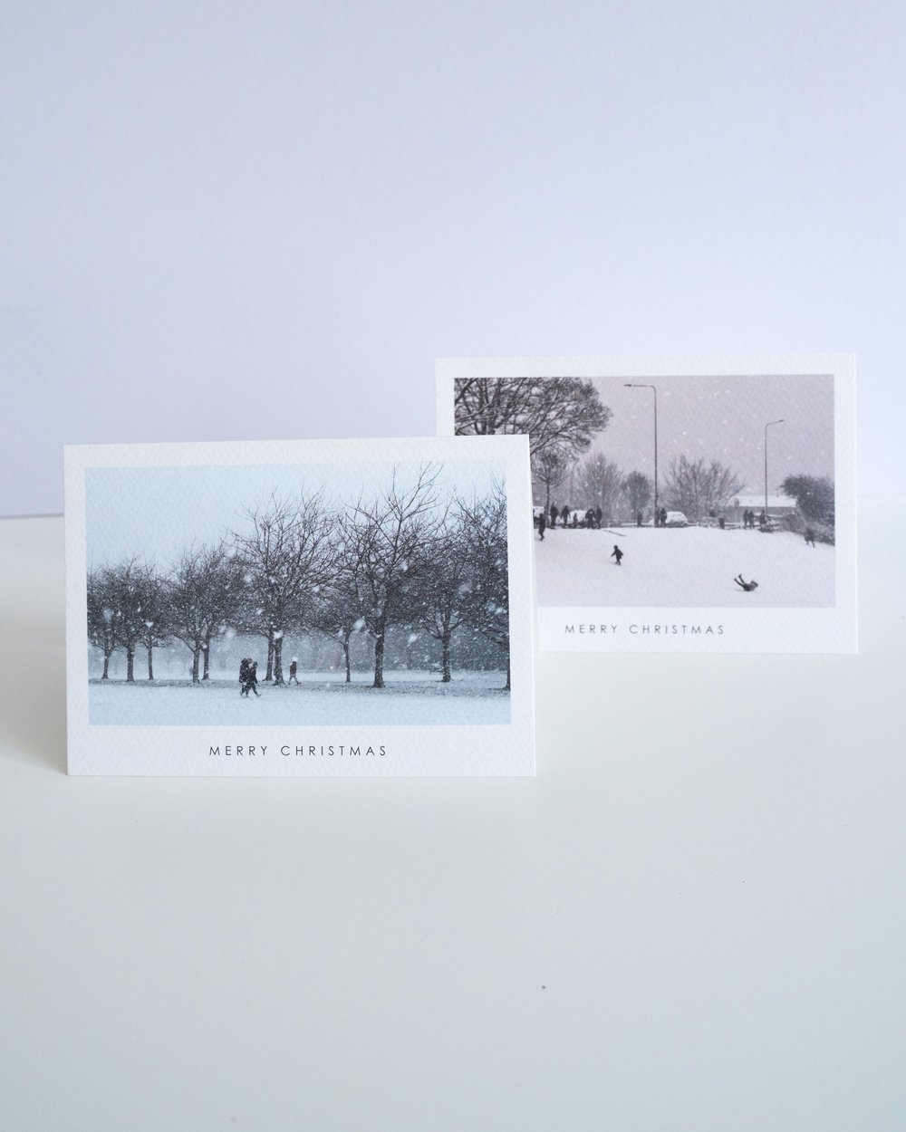 Christmas Cards. Set of 5 Snowy Dundee Scenes.