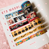  BTS Washi Tapes