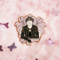 Jungkook Tiger Lily Pin