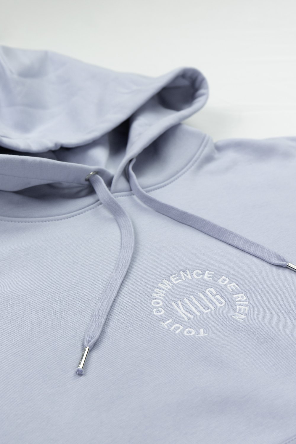 Image of HOODIE BLEU - CREATION CIRCLE
