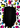 VESTIDO RAYO NEGRO